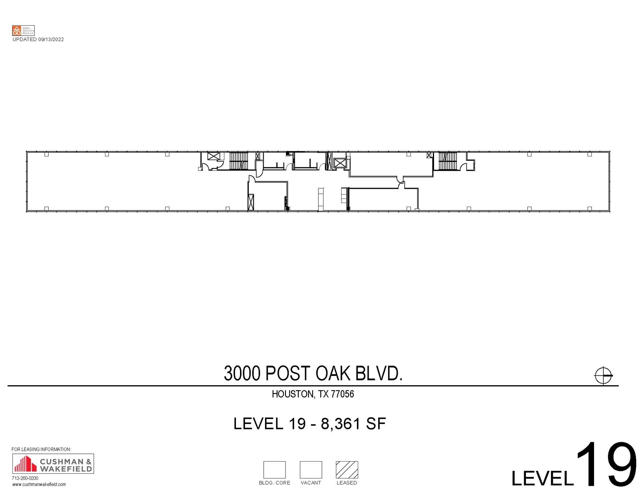3000 Post Oak Blvd, Houston, TX à louer Plan d’étage– Image 1 sur 1