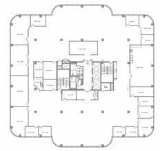 5945-5955 Airport Rd, Mississauga, ON à louer Plan d’étage– Image 1 sur 1