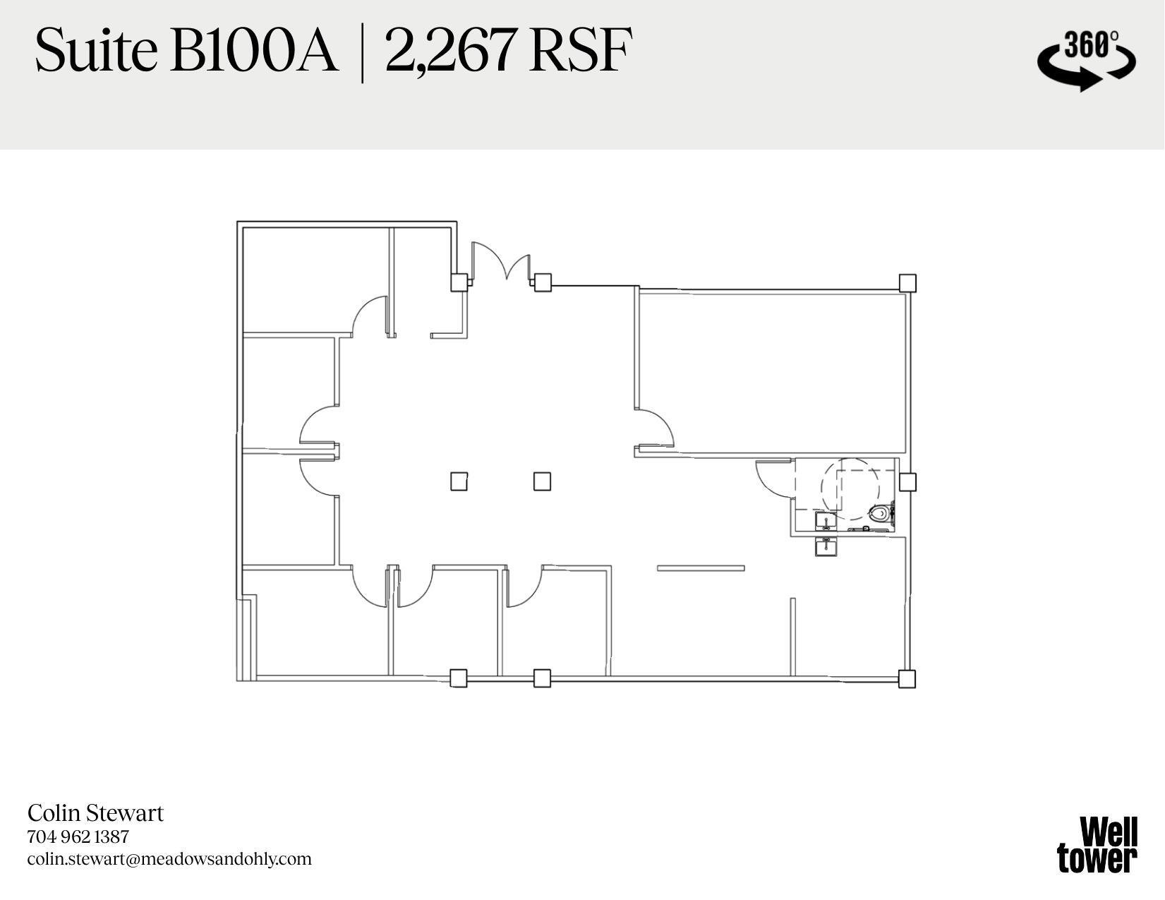 1718 E 4th St, Charlotte, NC à louer Plan d’étage– Image 1 sur 1