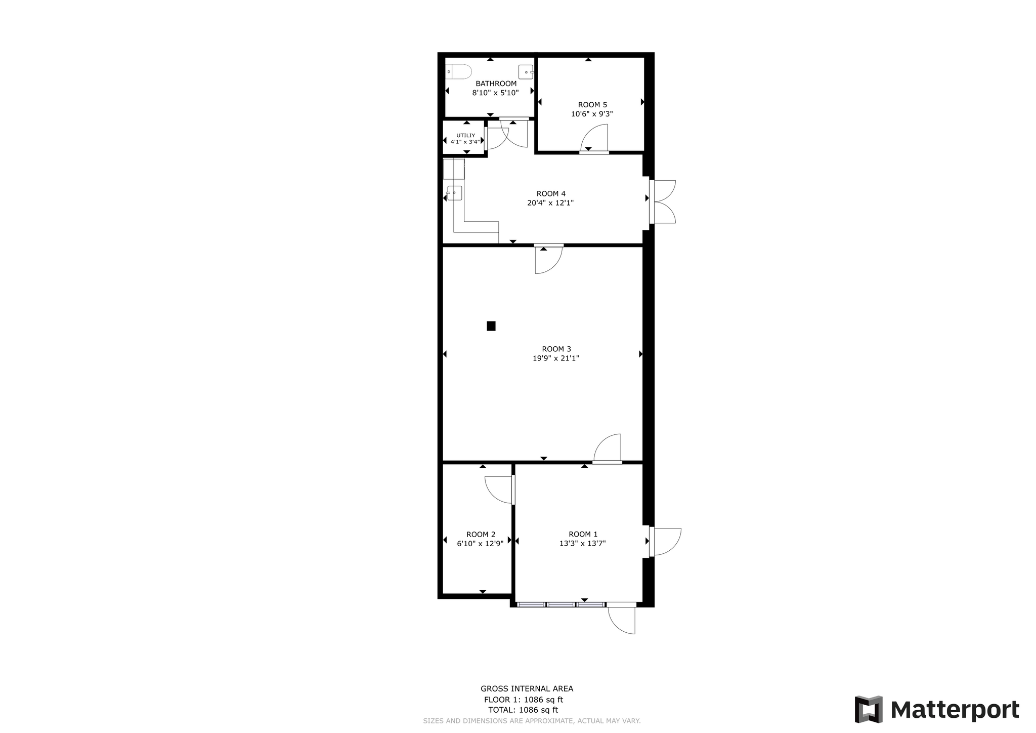 1120 N Circle Dr, Colorado Springs, CO à louer Plan d’étage– Image 1 sur 1