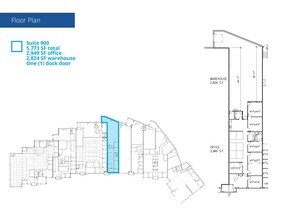 2915 Commers Dr, Eagan, MN à louer Plan d’étage– Image 1 sur 1
