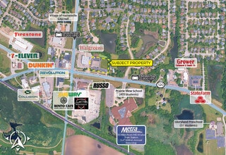60 E Belvidere Rd, Hainesville, IL - Vue aérienne vue de carte
