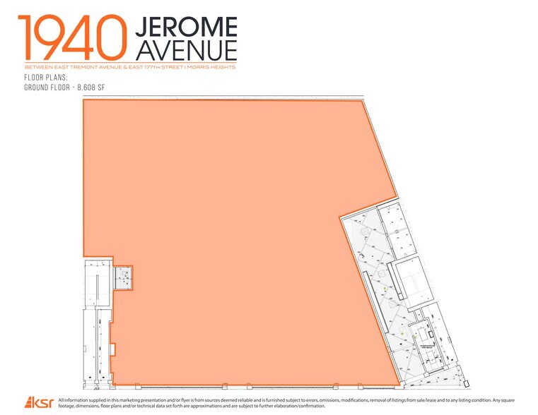 1940 Jerome Ave, Bronx, NY à louer - Plan de site – Image 1 sur 6