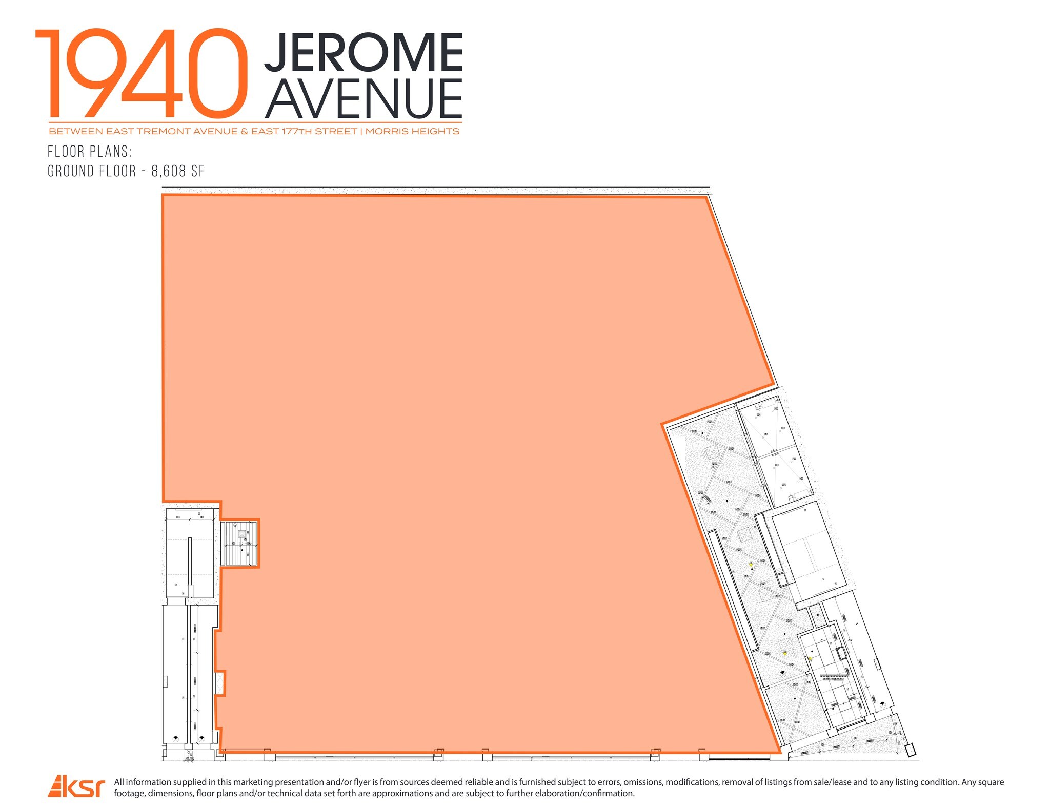1940 Jerome Ave, Bronx, NY à louer Plan de site– Image 1 sur 7