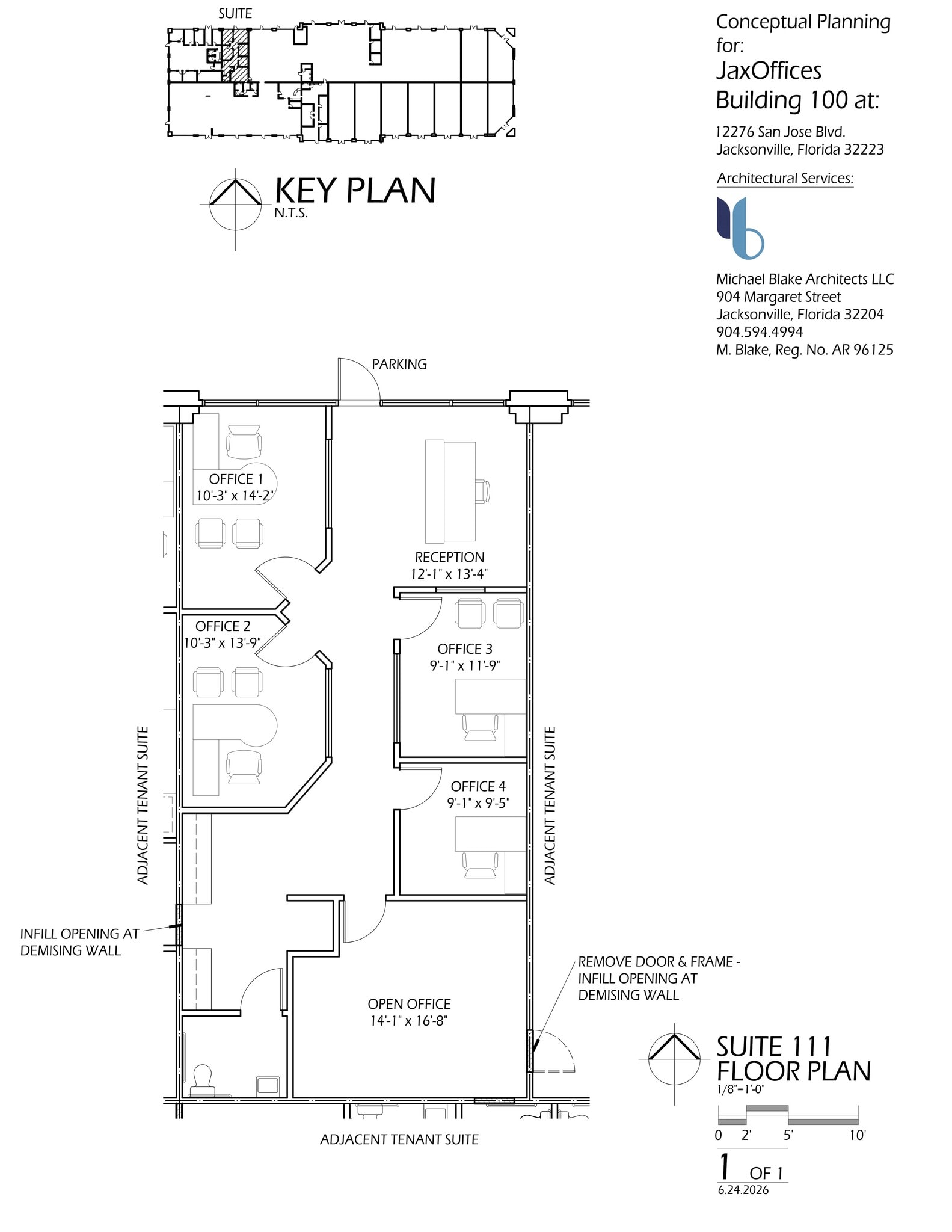 12276 San Jose Blvd, Jacksonville, FL à louer Plan de site– Image 1 sur 1