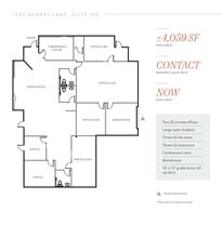 1241 Quarry Ln, Pleasanton, CA à louer Plan d’étage– Image 1 sur 1