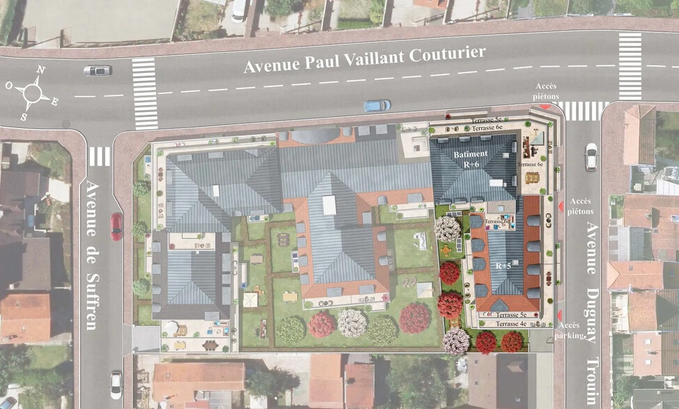 165 Avenue Paul Vaillant Couturier, Le Blanc-Mesnil à louer - Photo de l’immeuble – Image 3 sur 5