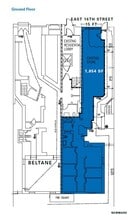 8-10 E 16th St, New York, NY à louer Plan d’étage– Image 2 sur 2