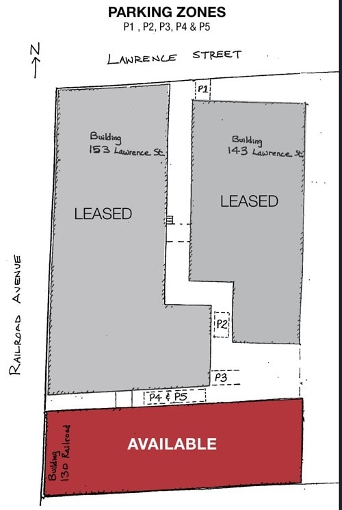 130 Railroad Ave, Hackensack, NJ à louer Plan d’étage– Image 1 sur 1