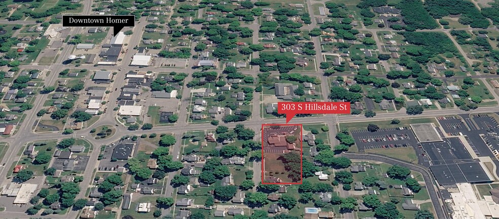 303 S Hillsdale St, Homer, MI à vendre - Photo de l’immeuble – Image 3 sur 3