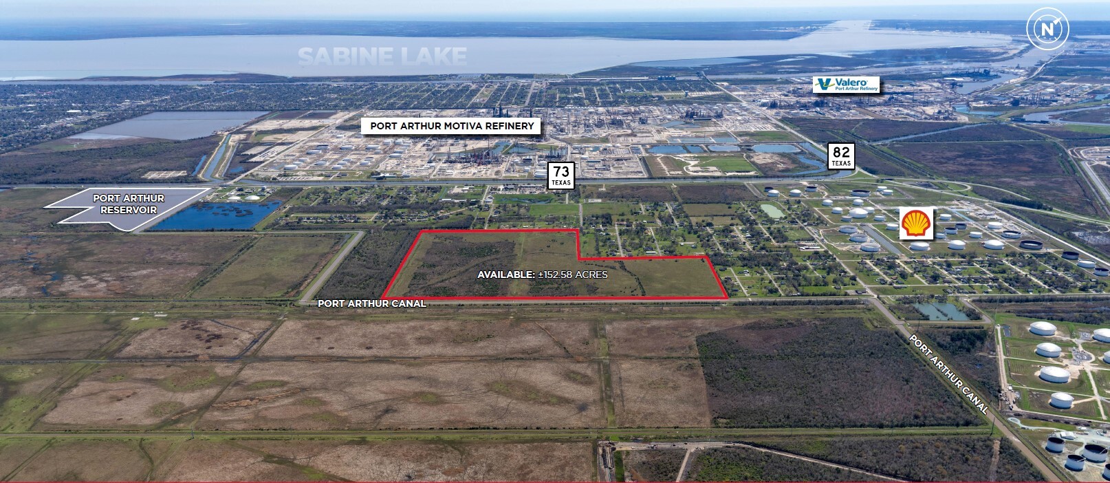 Port Authur, Port Arthur, TX à vendre Aérien– Image 1 sur 5