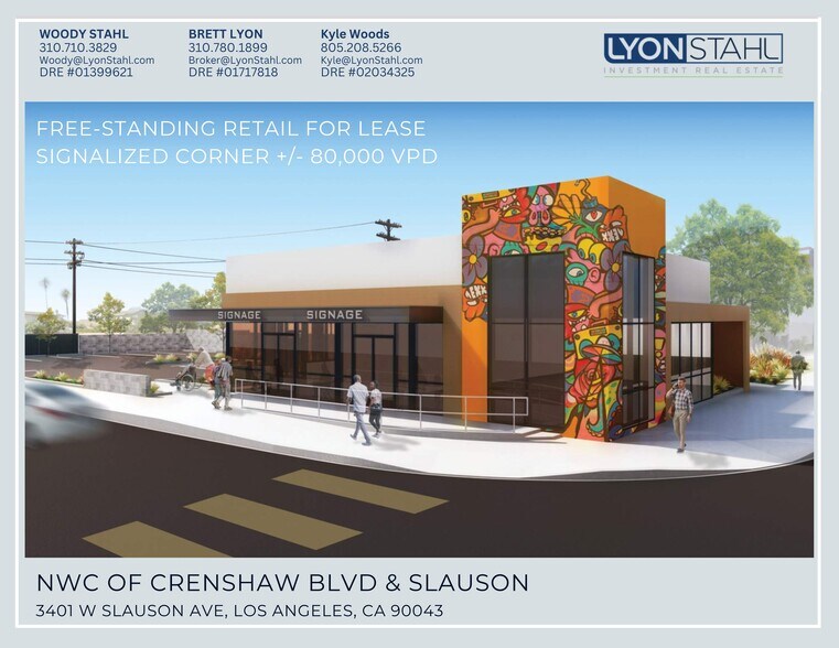 3401 W Slauson Ave, Los Angeles, CA à louer - Plan de site – Image 3 sur 3