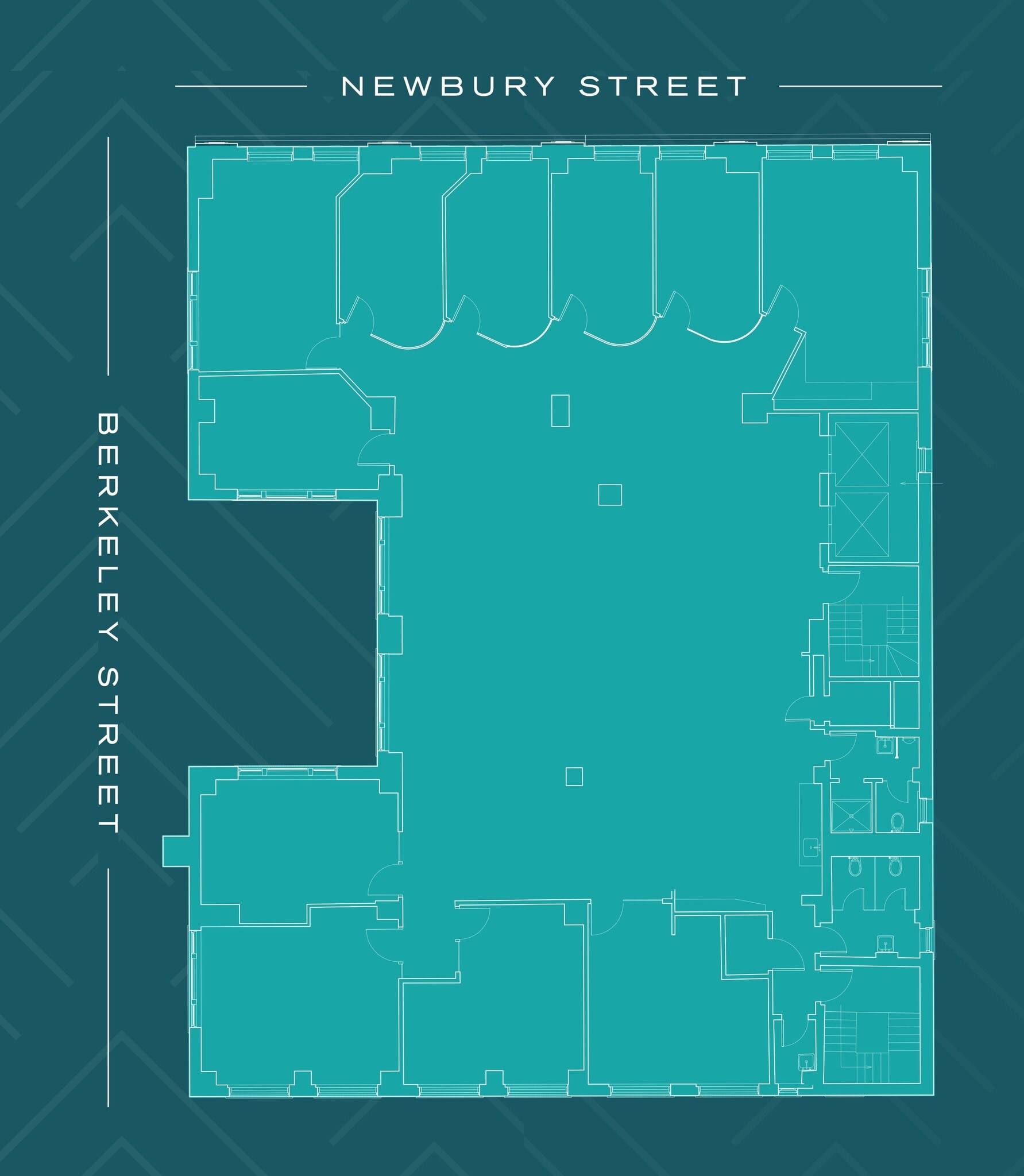 38 Newbury St, Boston, MA à louer Plan de site– Image 1 sur 1