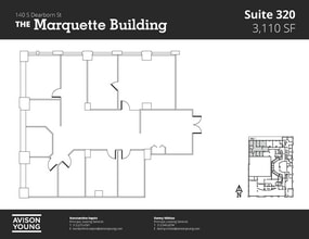 140 S Dearborn St, Chicago, IL à louer Plan d’étage– Image 2 sur 2