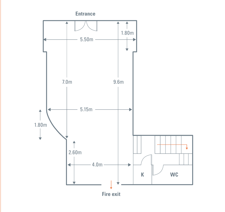 62 Parsons St, Banbury à louer Plan d’étage– Image 1 sur 1