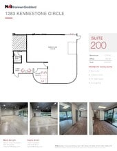 1275 Kennestone Cir, Marietta, GA à louer Plan d’étage– Image 1 sur 1