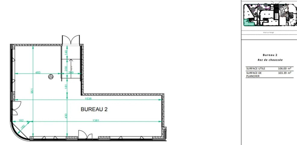 Bureau dans Chessy à vendre - Photo de l’immeuble – Image 2 sur 7