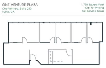 1 Venture, Irvine, CA à louer Plan d’étage– Image 1 sur 1