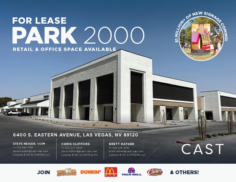 6400 S Eastern Ave, Las Vegas, NV à louer - Photo de l’immeuble – Image 1 sur 12