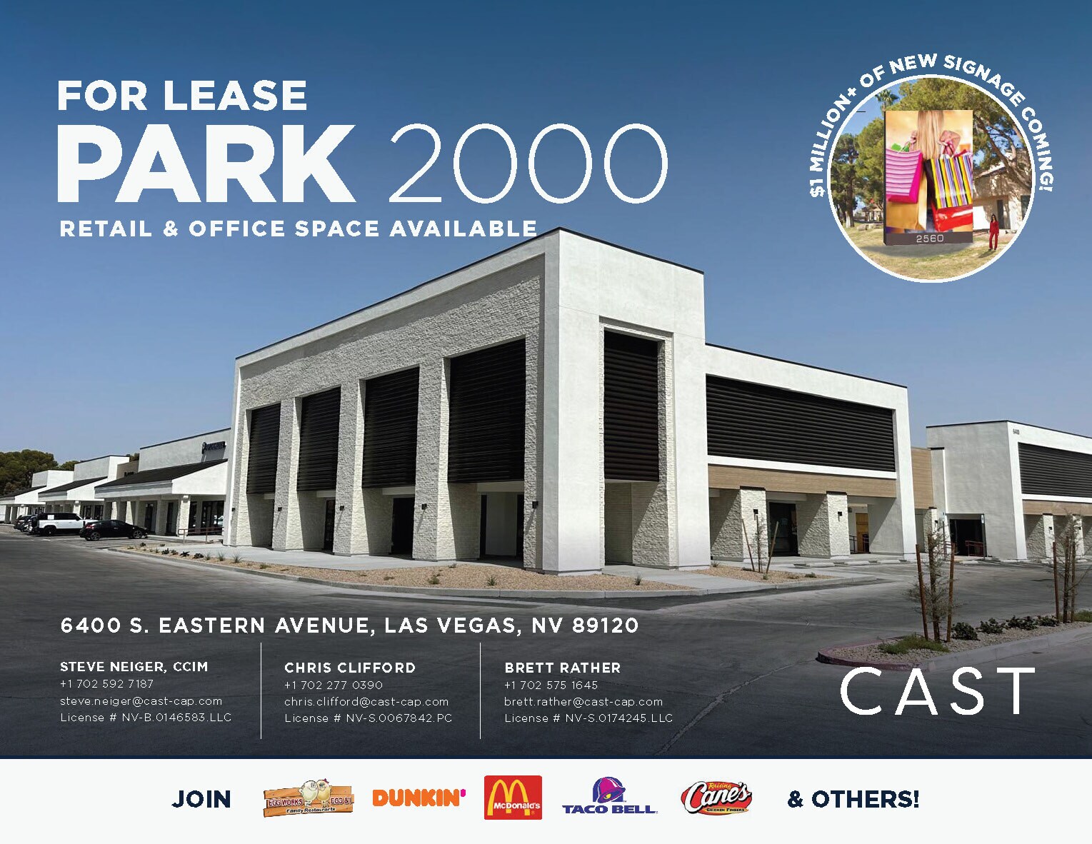 6400 S Eastern Ave, Las Vegas, NV à louer Photo de l’immeuble– Image 1 sur 13