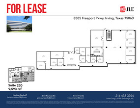 8505 Freeport Pky, Irving, TX à louer Plan d’étage– Image 1 sur 1