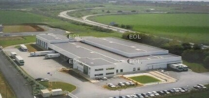 La Crèche, DS - VUE AÉRIENNE  vue de carte