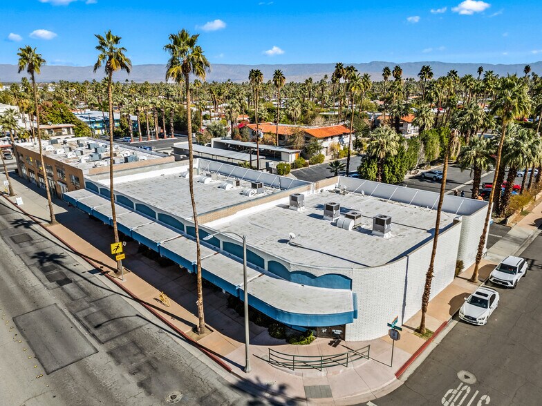 1570-1590 S Palm Canyon Dr, Palm Springs, CA à louer - Aérien – Image 3 sur 10
