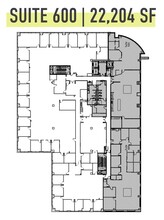 618 E South St, Orlando, FL à louer Plan d’étage– Image 1 sur 2