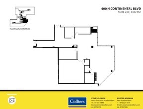 300 Continental Blvd, El Segundo, CA à louer Plan d’étage– Image 1 sur 1