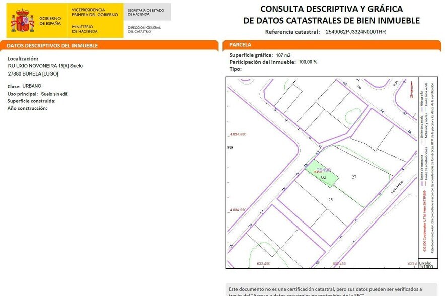 Rúa de Uxío Novoneira, 15A, Burela, Lugo à louer - Photo de l’immeuble – Image 2 sur 11