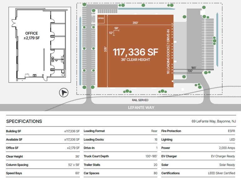 69 Lefante Way, Bayonne, NJ à louer - Plan de site – Image 3 sur 14
