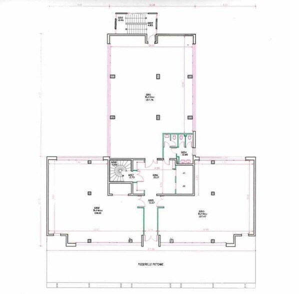Bureau dans Lyon à louer - Plan d’étage – Image 3 sur 5