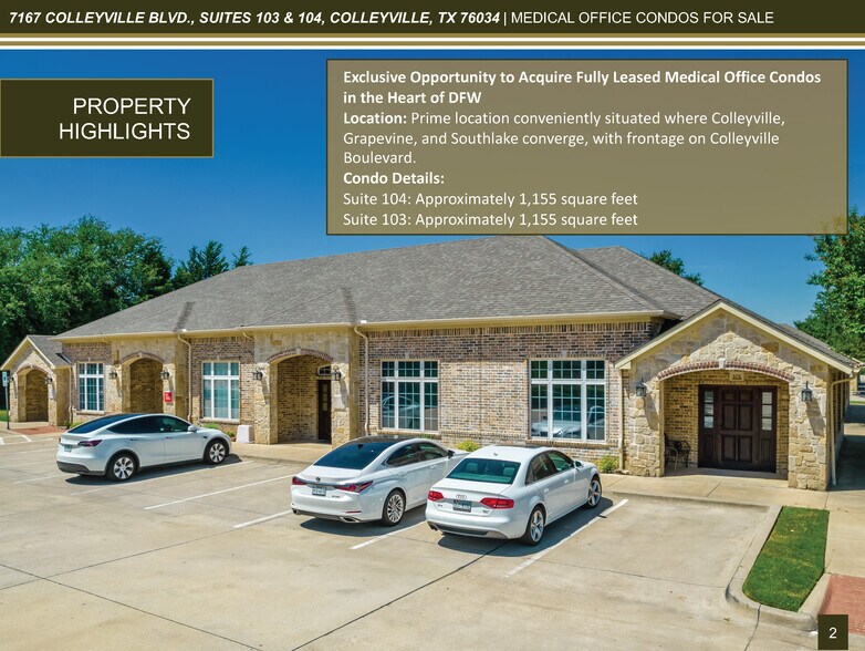 7167 Colleyville Blvd, Colleyville, TX à vendre - Photo de l’immeuble – Image 2 sur 34