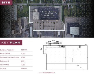 Plus de détails pour 12100 Inkster Rd, Redford, MI - Industriel/Logistique à louer