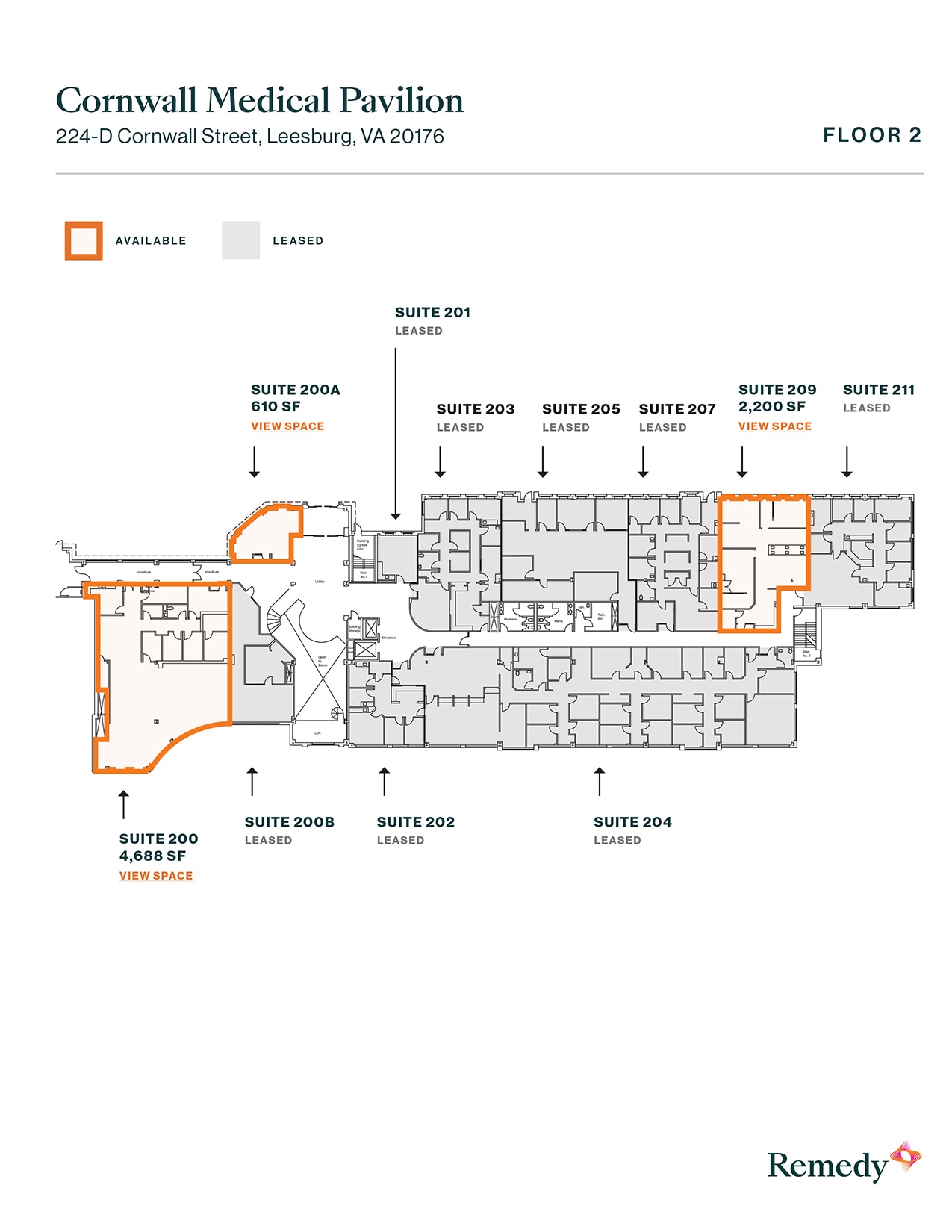 224D Cornwall St NW, Leesburg, VA à louer Plan d’étage– Image 1 sur 1