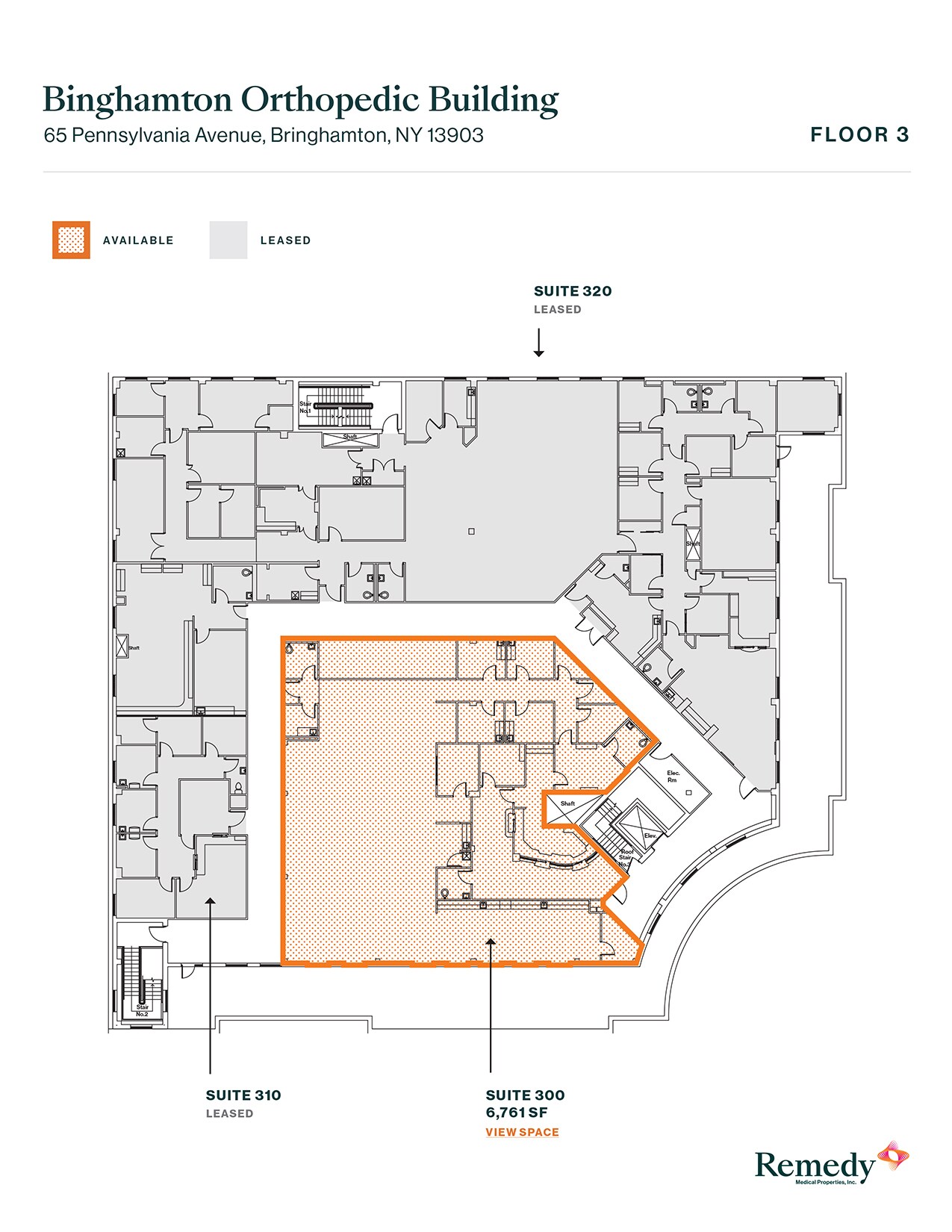 65 Pennsylvania Ave, Binghamton, NY à louer Plan d’étage– Image 1 sur 2
