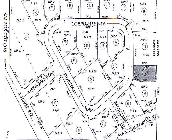 72232 Corporate Way, Thousand Palms, CA à louer - Plan cadastral – Image 2 sur 5