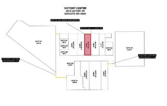 201 N Victory Dr, Mankato, MN à louer Plan d’étage– Image 2 sur 2