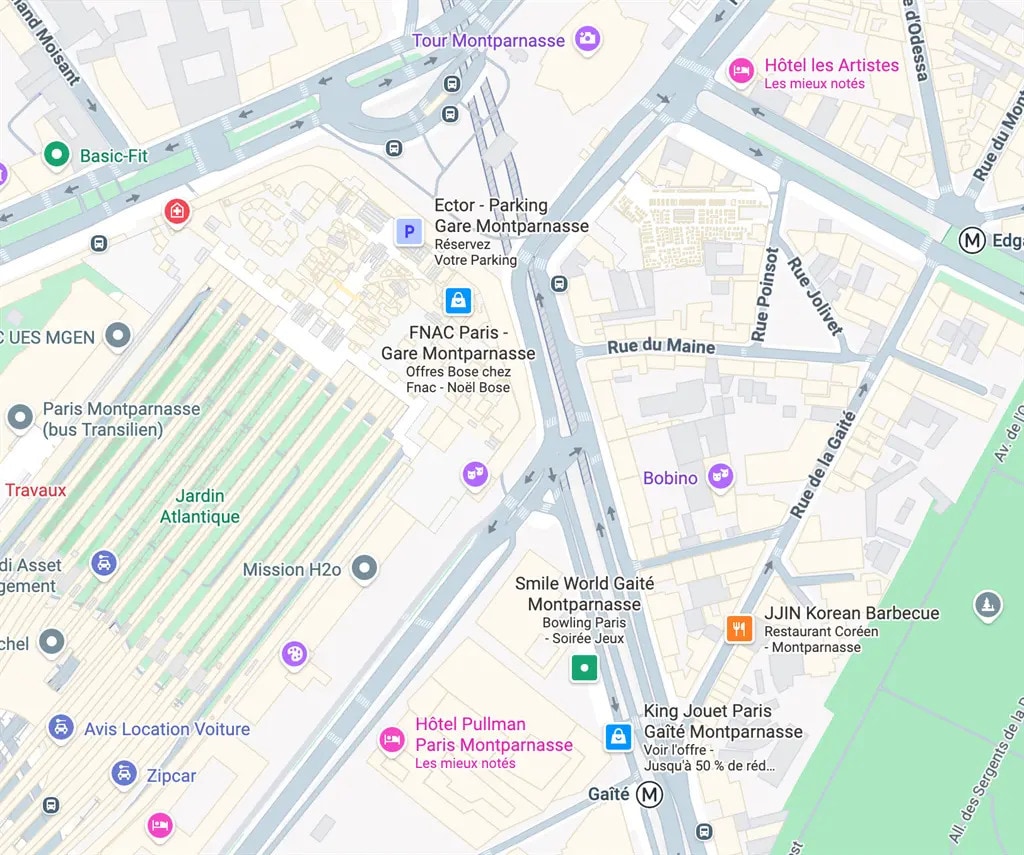 49 Rue De La Gaîté, Paris à louer Photo de l’immeuble– Image 1 sur 3