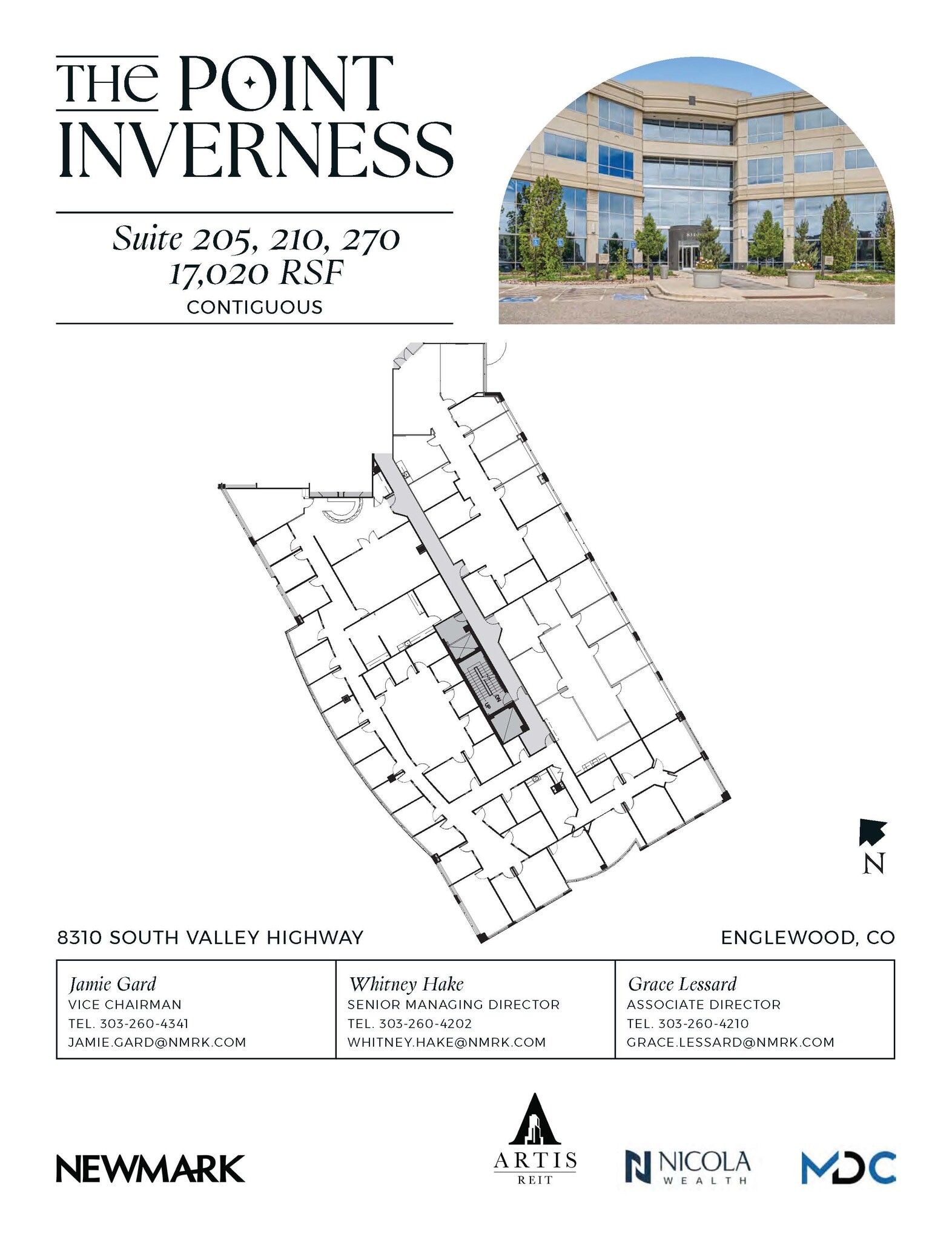 8310 S Valley Hwy, Englewood, CO à louer Plan d’étage– Image 1 sur 1