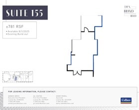 330 N Brand Blvd, Glendale, CA à louer Plan d’étage– Image 1 sur 1