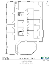 11821 E I-10 Fwy, Houston, TX à louer Plan d’étage– Image 1 sur 1