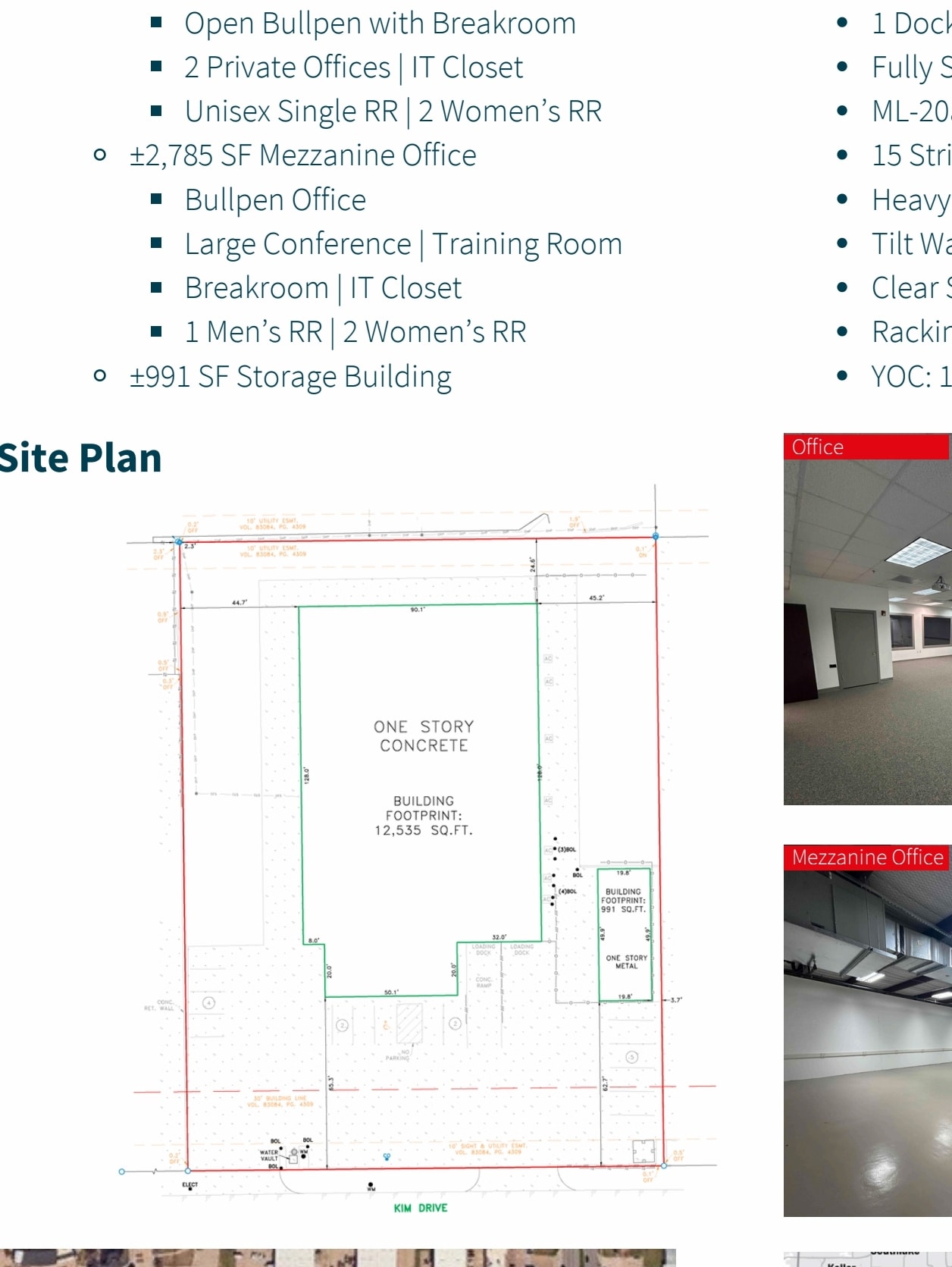 3605 Kim Dr, Irving, TX à louer Plan d’étage– Image 1 sur 1