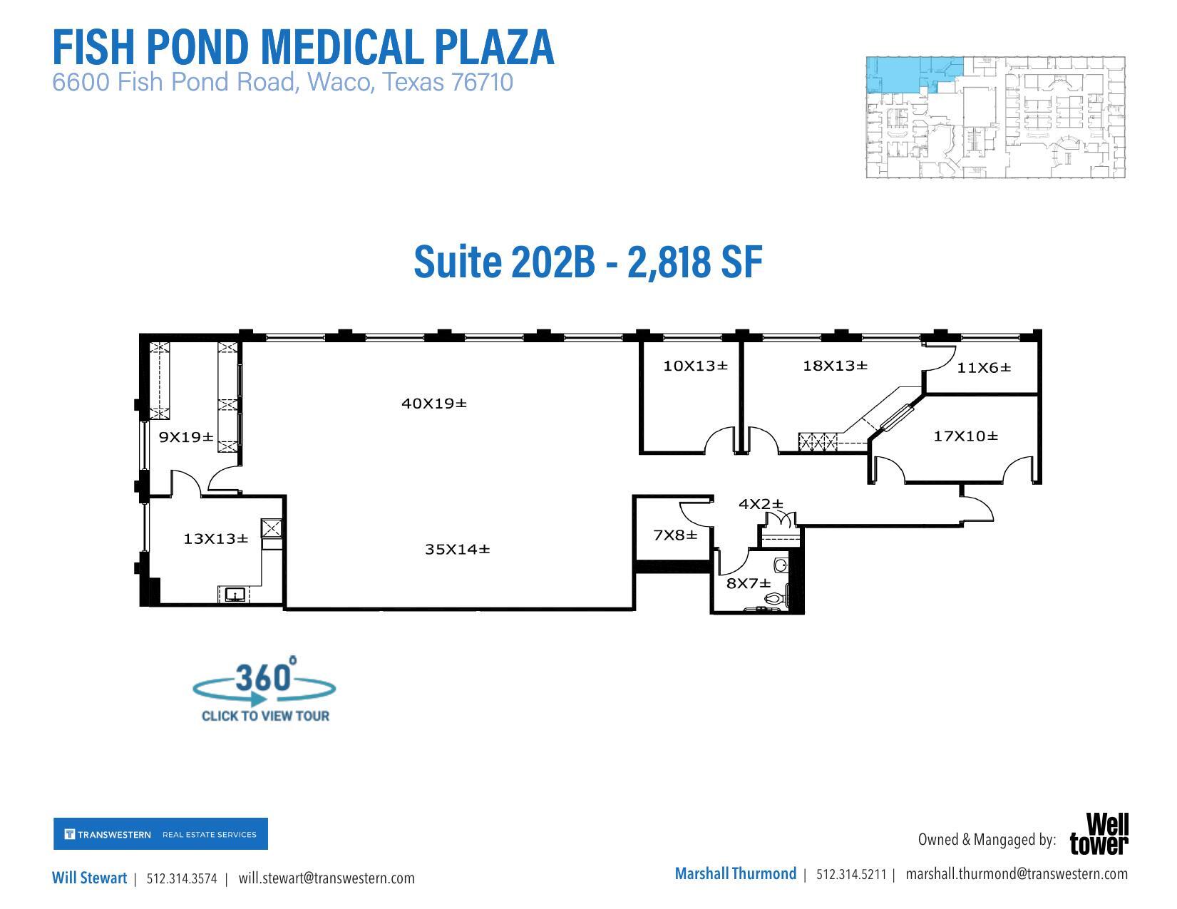 6600 Fish Pond Rd, Waco, TX à louer Plan d’étage– Image 1 sur 1