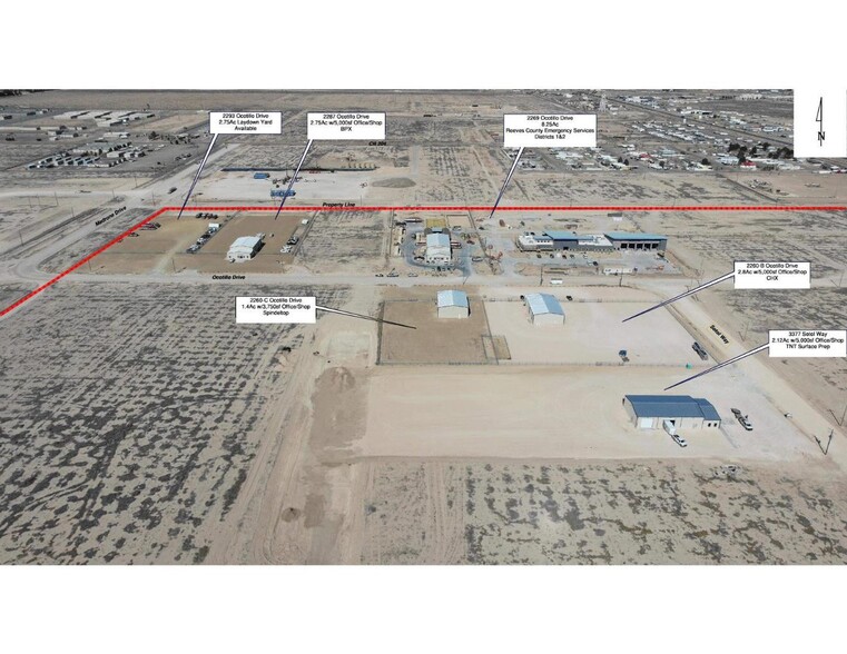 2293 Ocotillo Dr, Pecos, TX à louer - Aérien – Image 3 sur 5