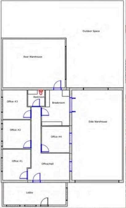 136 NW 122nd St, Oklahoma City, OK à louer Plan d’étage– Image 1 sur 1
