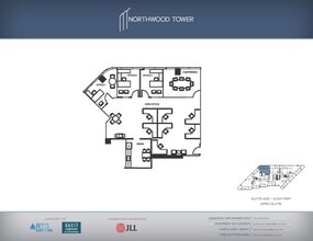 5757 Alpha Rd, Dallas, TX à louer Plan d’étage– Image 1 sur 1