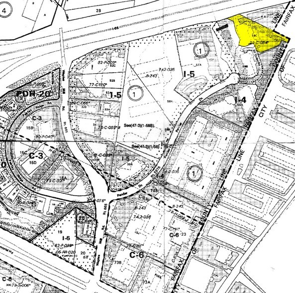 3702 Pender Dr, Fairfax, VA à vendre - Plan cadastral – Image 2 sur 9