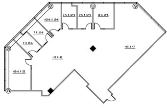 1 Pierce Pl, Itasca, IL à louer Plan d’étage– Image 2 sur 3