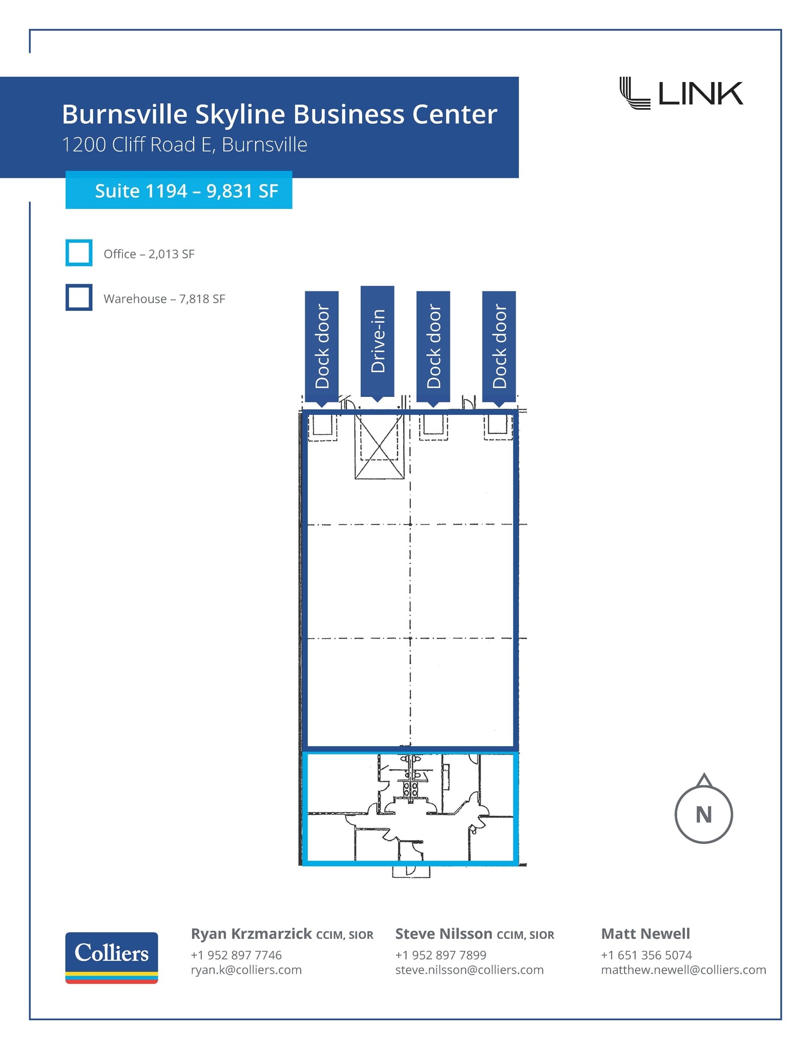 1166-1200 Cliff Rd E, Burnsville, MN à louer Photo de l’immeuble– Image 1 sur 1